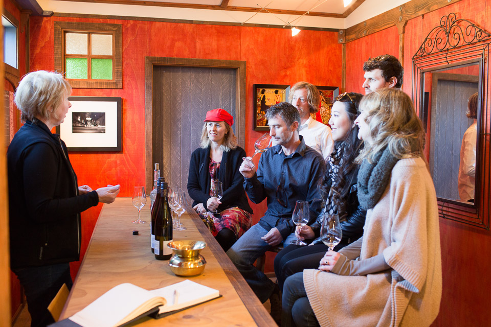 Archangel wine tasting in New Zealand with Wanaka Wine Tours