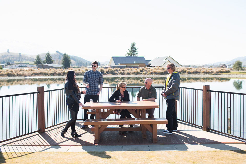 Lunch at Wooing Tree during a Wanaka Wine Tours wine tasting tour in Central Otago