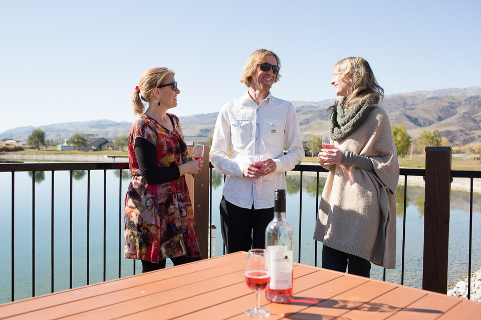 Wooing Tree vineyard is visited with Wanaka Wine Tours in Central Otago